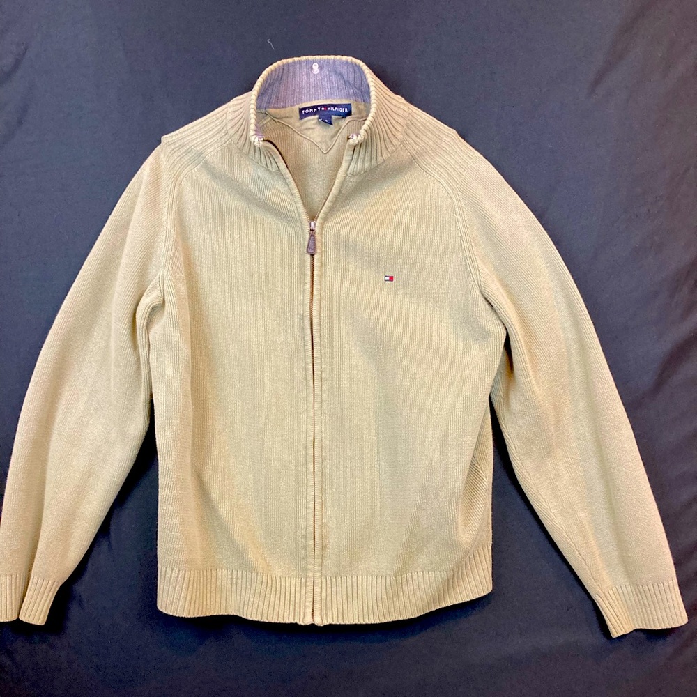 Tommy Hilfiger Zip Up Sweater
